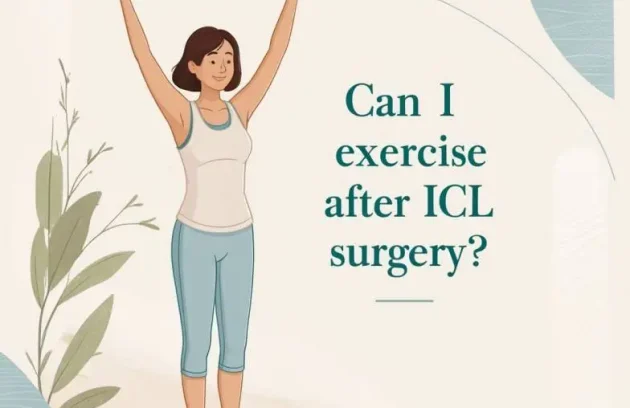 can i exercise after icl surgery?